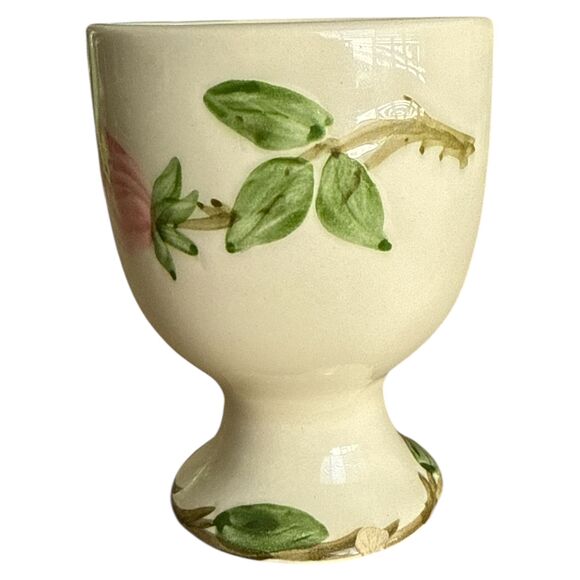 Franciscan Desert Rose Egg Cup & Mug USA Pink Rose Pottery Pair Read Notes - Picture 8 of 14